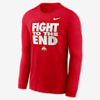 Ohio State Sideline Men's Nike Dri-FIT College Long-Sleeve T-Shirt